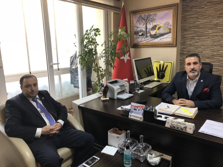 Degüvder Yönetimin'den Genel Başkana Ziyaret
