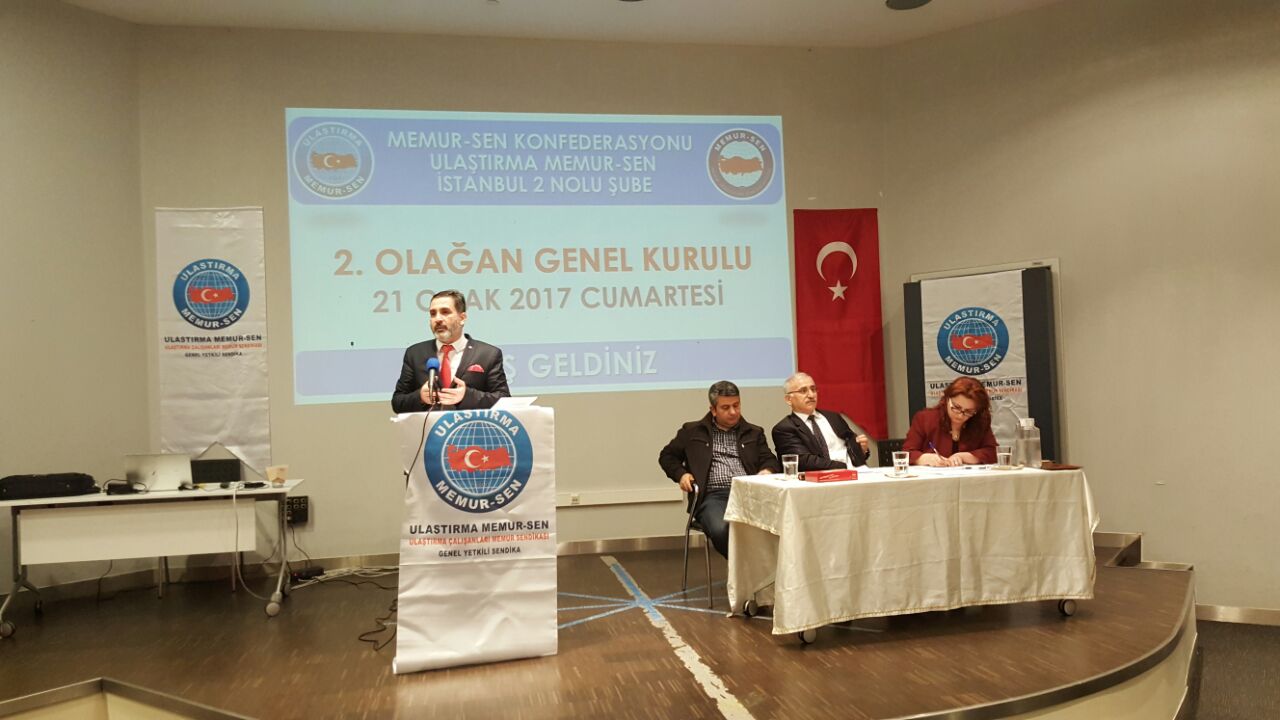 GENEL BAŞKAN CANKESEN İSTANBUL 2 NOLU ŞUBENİN OLAĞAN GENEL KURULUNA KATILDI