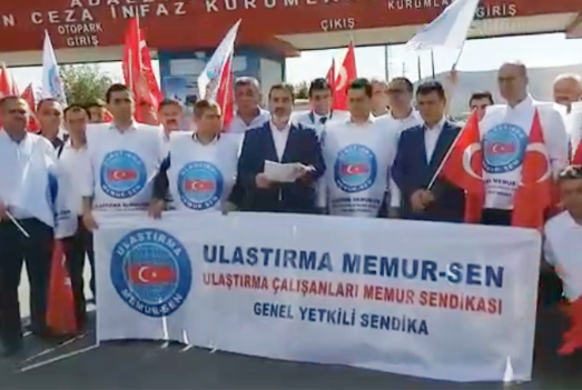 Sincan Ceza İnfaz Kurumu Önünde Nöbetteyiz
