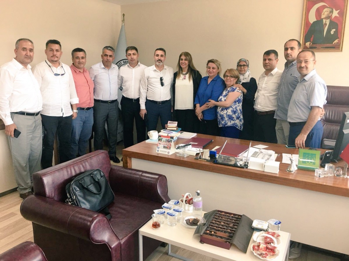Ulaştırma Memur-Sen'den Süreyya Balabana Hayırlı Olsun Ziyareti