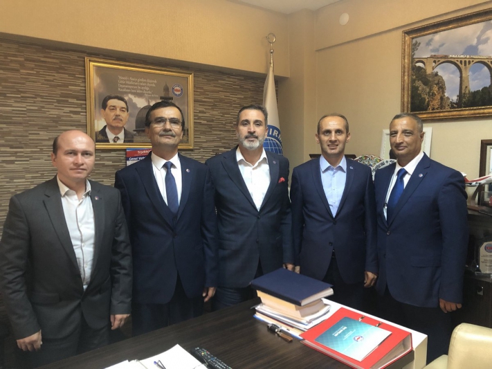 Teşkilatlarımız'dan Genel Başkan Cankesen'e Ziyaret