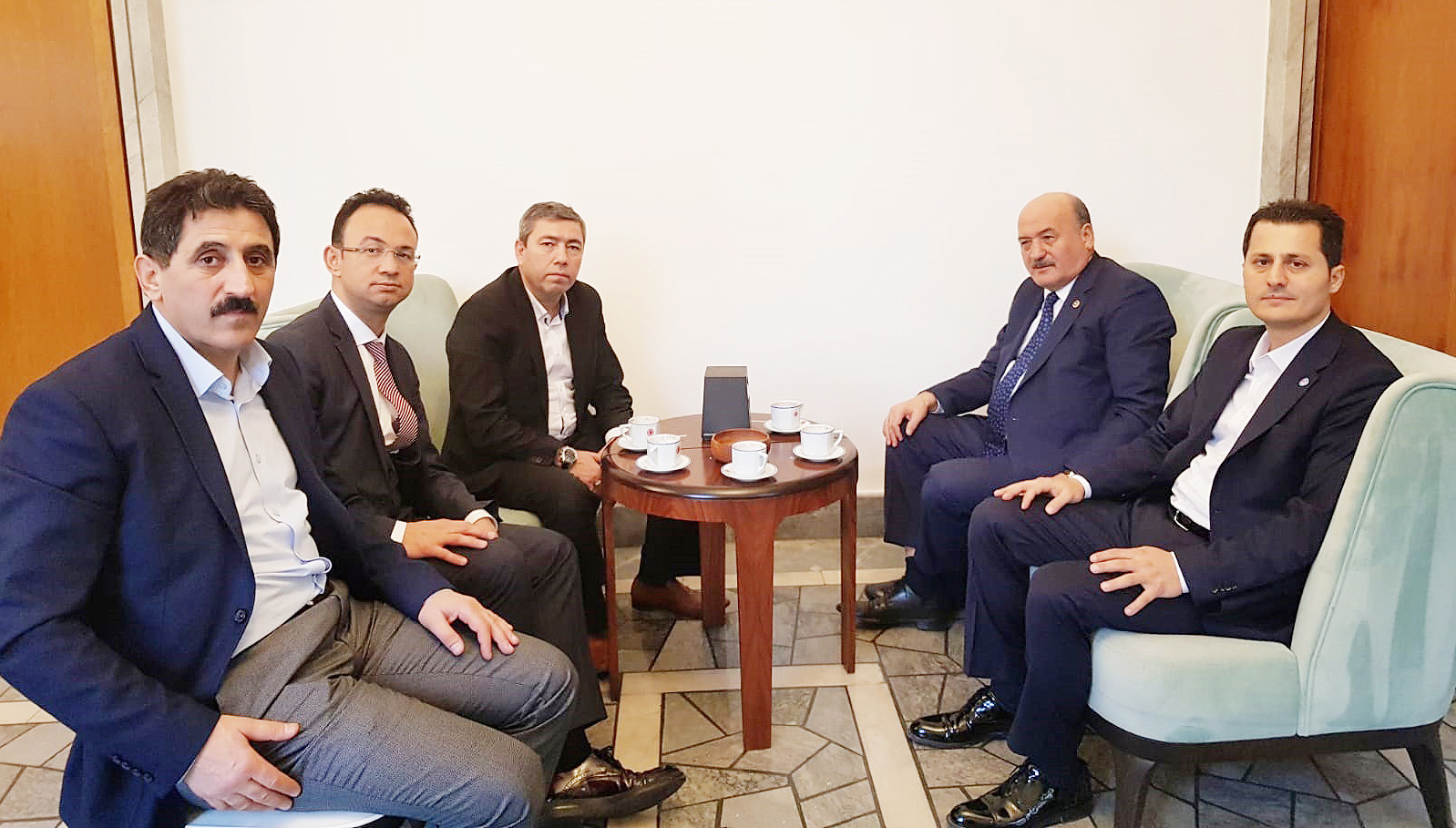 Genel Başkan Çalışkan TBMM’de ziyaretlerde bulundu