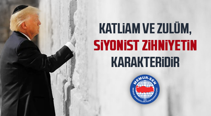 Katliam ve Zulüm, Siyonist Zihniyetin Karakteridir