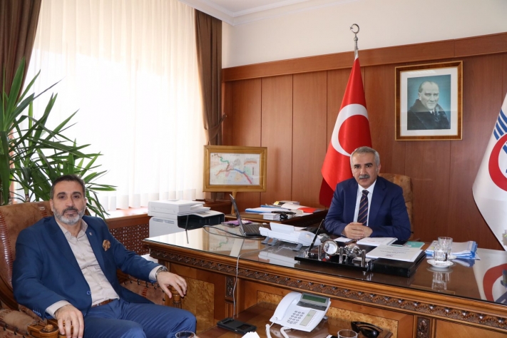 CANKESEN'DEN TCDD 2 BÖLGE MÜDÜRLÜĞÜNE ZİYARET