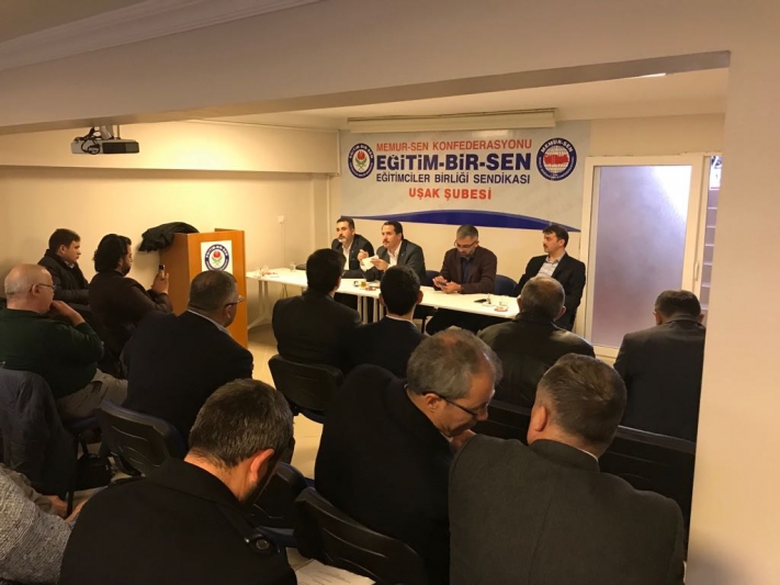 Memur-Sen Genel Başkanı Ali Yalcın ve Ulaştırma Memur-Sen Genel Başkanı Can Cankesen Uşak'da Çeşitli Ziyaretlerde Bulundular