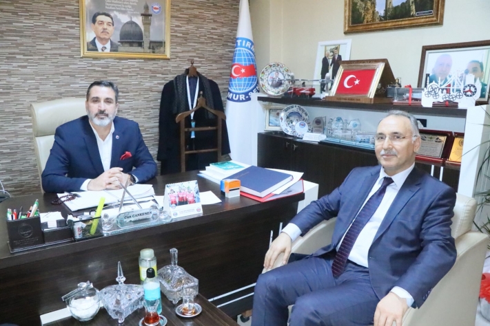 Akif İnan Vakfından Genel Başkan Cankesene Hayırlı Olsun Ziyareti