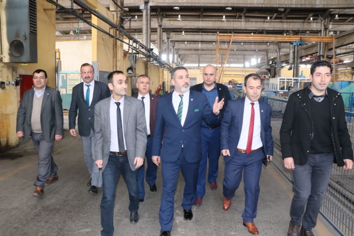 Cankesen'den TCDD 2 Bölge Müdürlüğüne Ziyaret