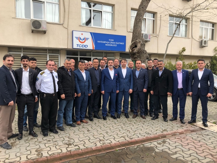 Genel Başkan Haydarpaşa Liman İşletme Müdürlüğünü Ziyarete Etti
