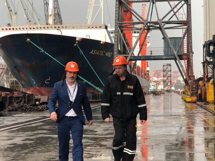 Cankesen Tuzla Liman Başkanlığını Ziyaret Etti