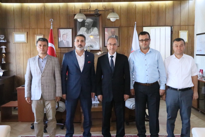Cankesen TCDD Genel Müdürü İsa Apaydını Ziyaret Etti