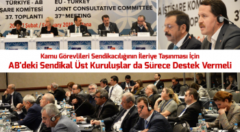 AB’den Engelleyici ve Ötekileştirici Tavır Yerine, Kapsayıcı Bir Tutum Bekliyoruz