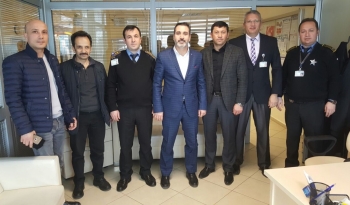GENEL BAŞKAN CANKESEN HAVA TRAFİK KONTROL MERKEZİNİ ZİYARET ETTİ