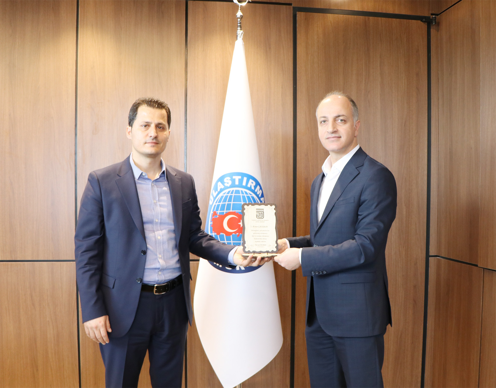 TEKDER’den Çalışkan’a Tebrik Ziyareti