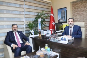 Afyon Ak Parti Milletvekili Ali Özkaya'dan Cankesene Hayırlı Olsun Ziyareti