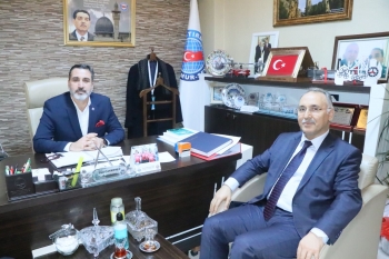 Akif İnan Vakfından Genel Başkan Cankesene Hayırlı Olsun Ziyareti