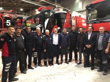 Genel Başakan Cankesen Esenboğa Havalimanını Ziyaret Etti