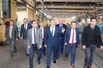 Cankesen'den TCDD 2 Bölge Müdürlüğüne Ziyaret