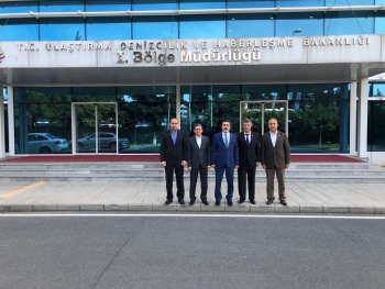 Cankesen İstanbul Ulaştırma 1.Bölge Müdürlüğünü Ziyaret Etti