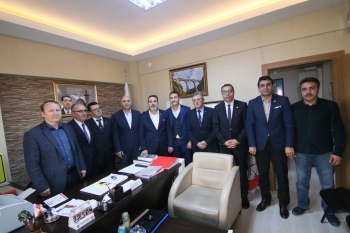 Genel Başkan Cankesene Derneklerden Ziyaret