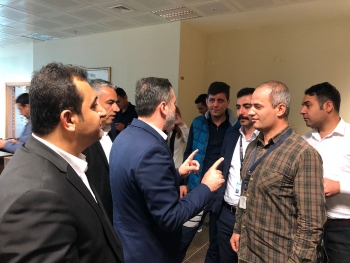 Cankesen'den Mardin'deki Hizmet Kolumuza Bağlı İş Yerlerine Ziyaret