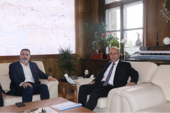 Ulaştırma Memur-Sen'den Tcdd Genel Müdürü İsa Apaydına Ziyaret