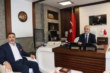 Cankesen; Sivil Havacılık Genel Müdürü Bahri Kesici’yi Ziyaret Etti