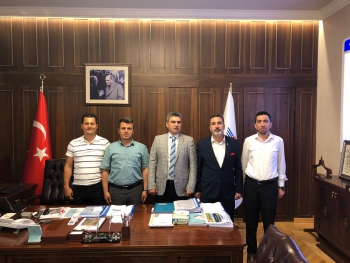 Cankesen TCDD Taşımacılık A.Ş Genel Müdürlüğünü Ziyaret Etti