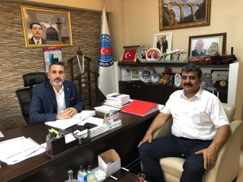 Demiryolu Katarcılar Derneğinden Sendikamıza Ziyaret