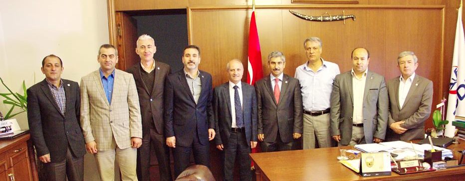 Cankesen; TCDD 3 Bölge Müdürlüğü ve Alsancak Liman İşletme Müdürlüğünü Ziyaret Etti