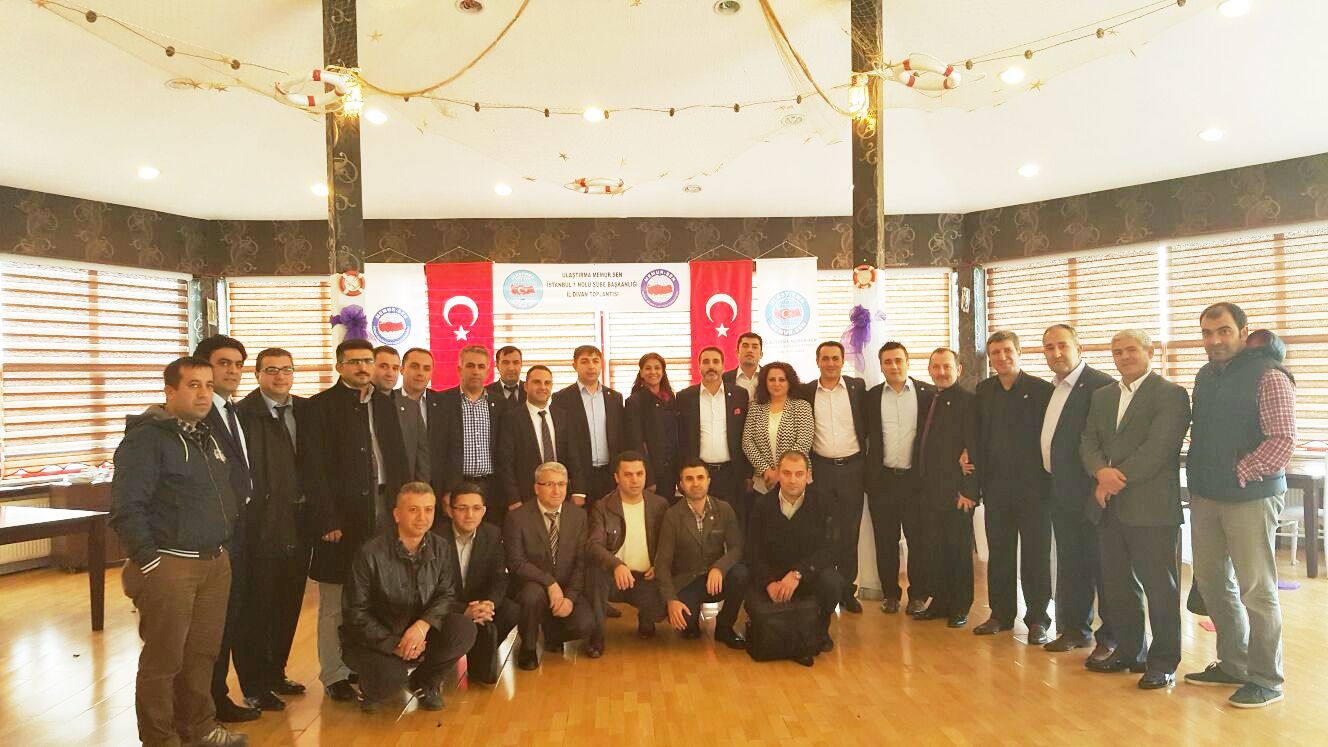 ULAŞTIRMA MEMUR-SEN İSTANBUL 1 NOLU ŞUBE İL DİVAN TOPLANTISINI GERÇEKLEŞTİRDİ