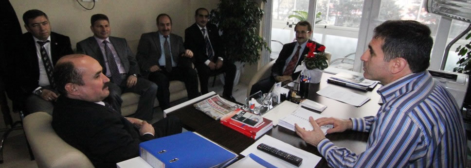TCDD GENEL MÜDÜRLÜĞÜ VE 2 BÖLGEDEN GENEL BAŞKANA HAYIRLI OLSUN ZİYARETİ.