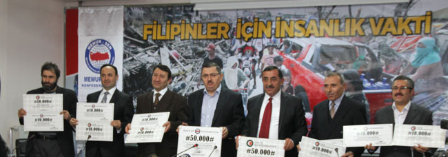 Genel Başkan Gündoğdu; Filipinler İçin İnsanlık Vakti.