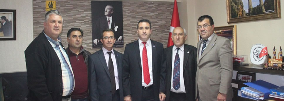 ANKARA 1 NOLU ŞUBE GENEL BAŞKAN CANKESEN'İ MAKAMINDA ZİYARET ETTİLER.