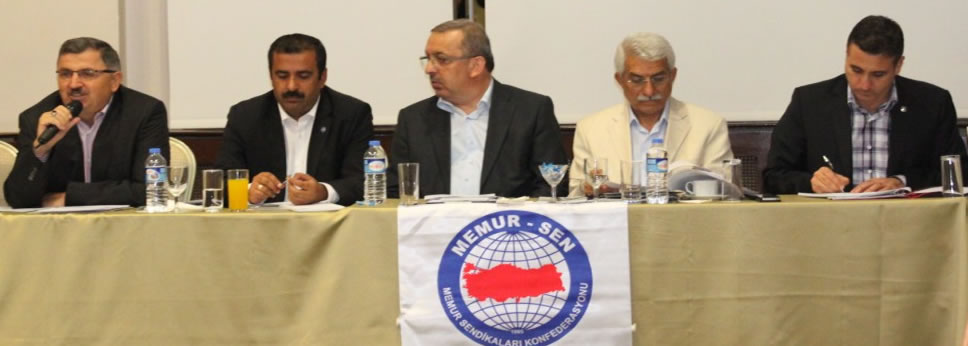 MEMUR-SEN GENİŞLETİLMİŞ BAŞKANLAR KURULU YAPILDI.