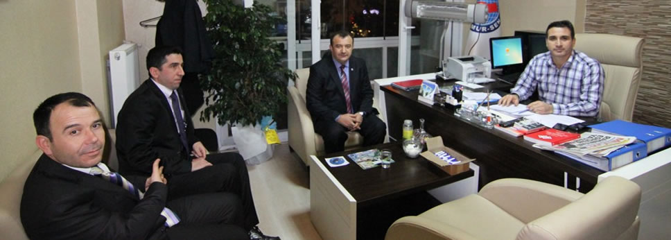 DEGÜVDER'DEN SENDİKAMIZA HAYIRLI OLSUN ZİYARETİ.