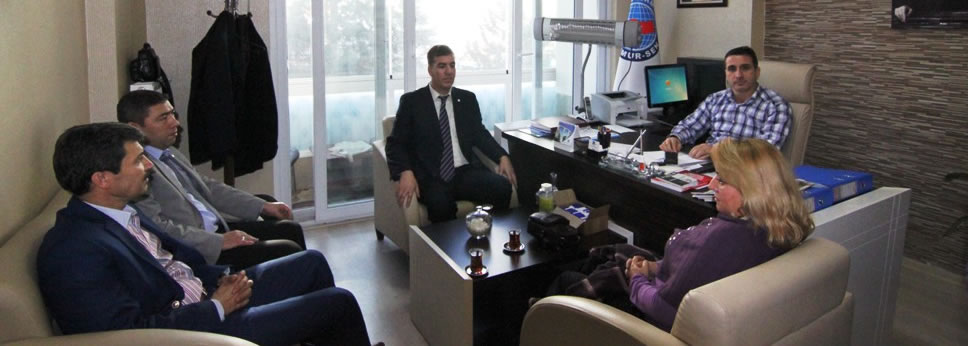 EN-KAMU-DER'DEN GENEL BAŞKANA HAYIRLI OLSUN ZİYARETİ.