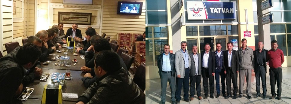 TEŞKİLAT ZİYARETLERİMİZ ARALIKSIZ DEVAM EDİYOR.