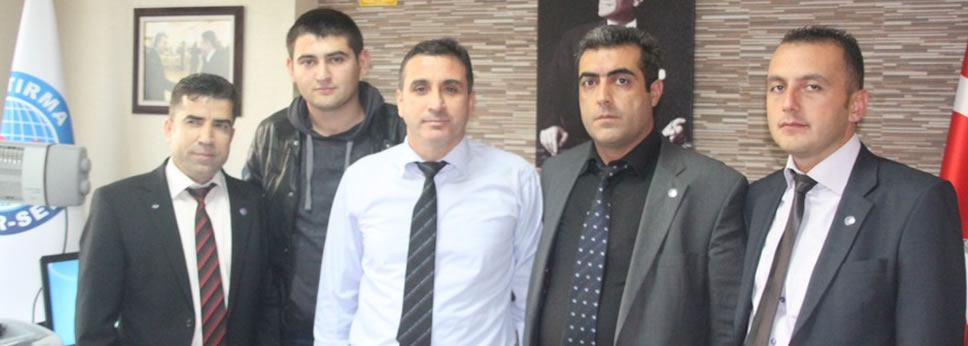 TEŞKİLATIMIZDAN GENEL BAŞKANA ZİYARET.