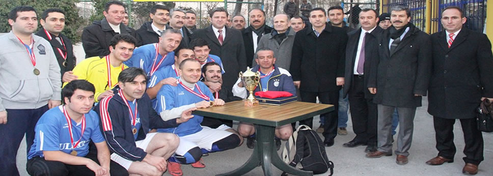 GENEL BAŞKAN CANKESEN "DOSTLUK FUTBOL TURNUVASININ" FİNAL KARŞILAŞMASINA KATILDI.