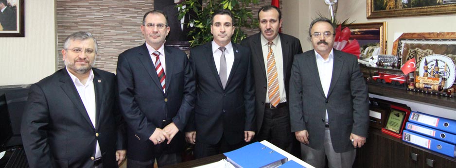 DİYANET-SEN'DEN GENEL BAŞKANA HAYIRLI OLSUN ZİYARETİ.