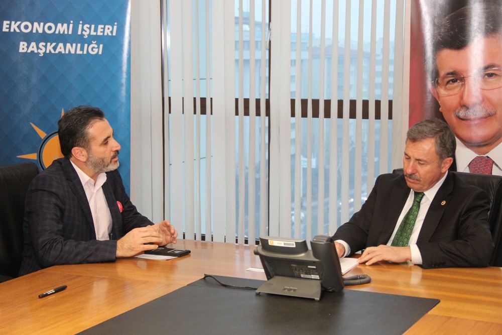 ULAŞTIRMA MEMUR-SEN YÖNETİMİNDEN AK PARTİ GENEL BAŞKAN YARDIMCILARINA ZİYARET