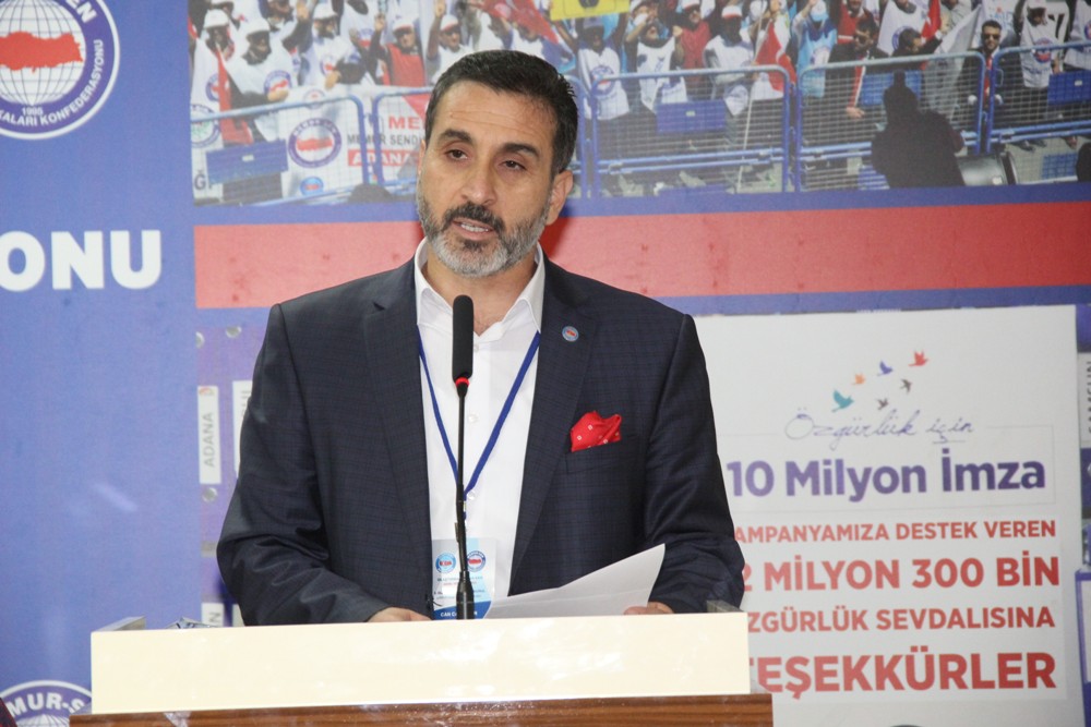 CANKESEN, GÜVENOYU TAZELEYEREK YENİDEN GENEL BAŞKANLIĞA SEÇİLDİ
