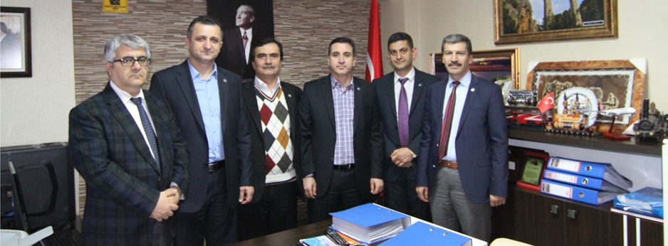 Ulaştırma Memur-Sen Samsun Şube Yönetiminden Sendikamıza Hayırlı Olsun Ziyareti