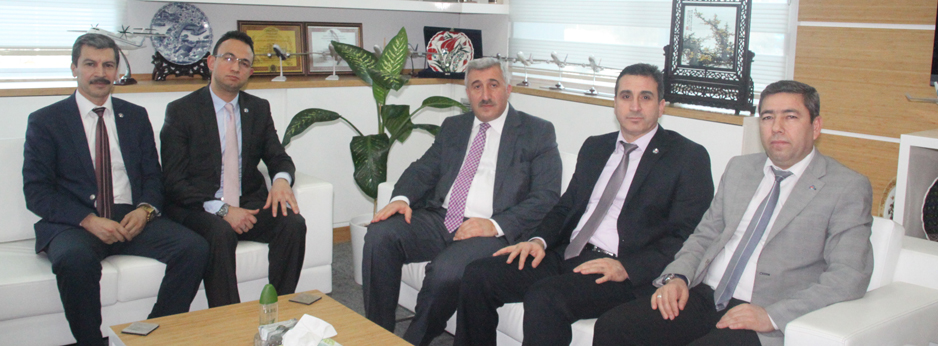 DHMİ Genel Müdürü Orhan Birdal Ziyaret Edildi.