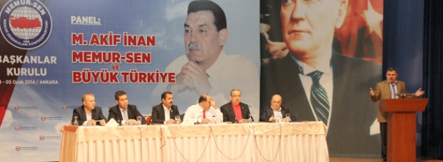 MEMUR-SEN BAŞKANLAR KURULU TOPLANTISI DÜZENLENDİ.
