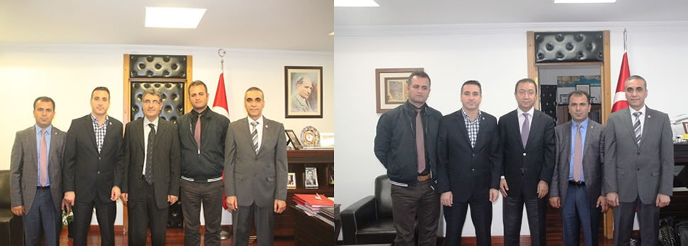GENEL BAŞKAN ULAŞTIRMA DENİZCİLİK VE HABERLEŞEME BAKANLIĞI MÜSTEŞAR YARDIMCILARINI ZİYARET ETTİ.