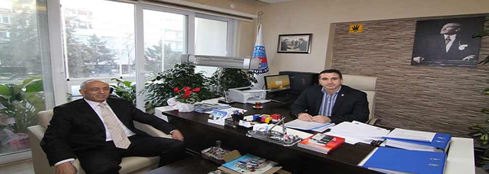 TCDD ÇALIŞANLARI ve EMEKLİLERİ SOSYAL YARDIMLAŞMA VAKFINDAN SENDİKAMIZA ZİYARET.