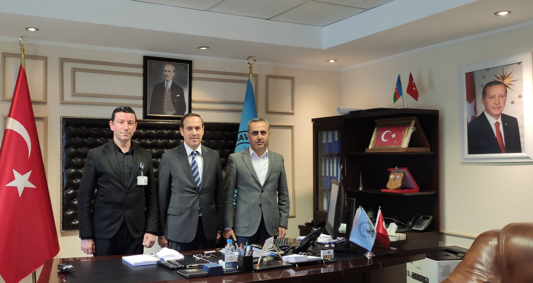  Antalya Şubemiz, DHMİ Teftiş Kurulu Başkanı Erdinç Kahraman'ı ziyaret etti