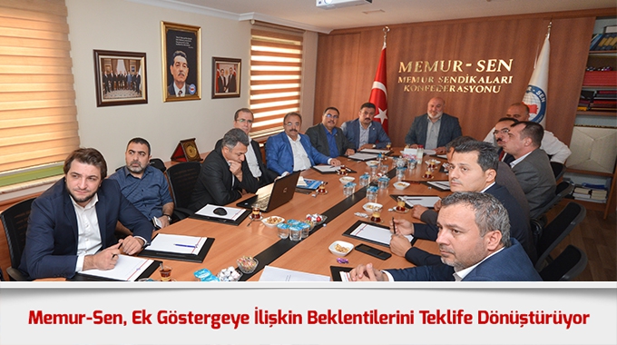 Memur-Sen, Ek Göstergeye İlişkin Beklentilerini Teklife Dönüştürüyor