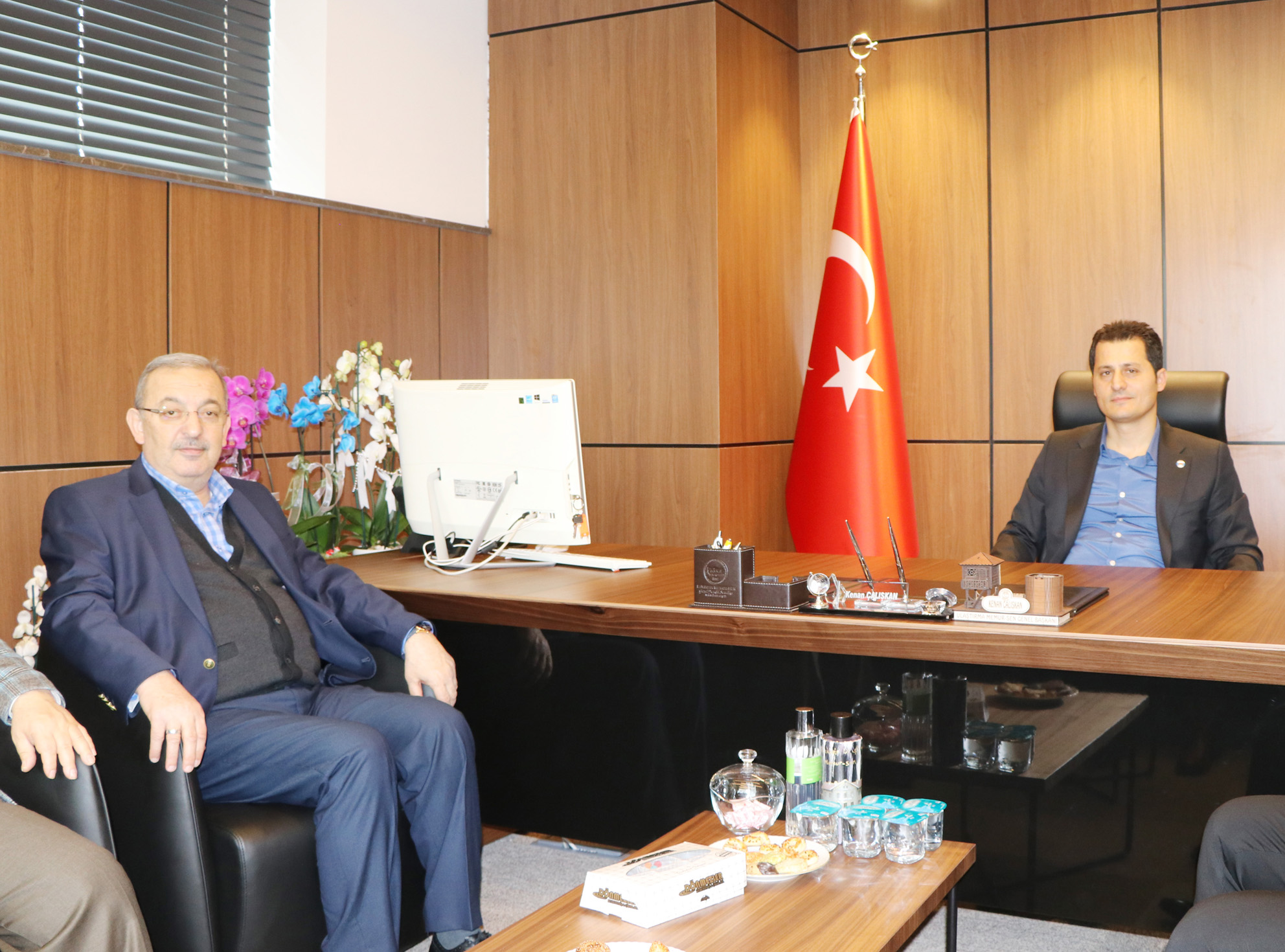 Diyanet-Sen’den Genel Başkanımıza Tebrik Ziyareti